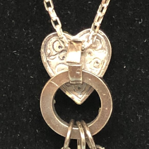 Mariana Fire Crystal Cross Necklace  ** - Picture 5 of 6